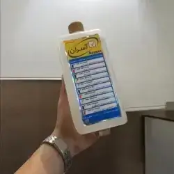 مایع شستشو برد آسران درب طلایی مدل ASERAN P-400 PU درب سفید حجم 1 لیتر عصرتولز