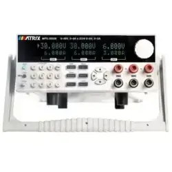 منبع تغذیه دوبل تراکینگ قابل برنامه ریزی ماتریکس مدل Matrix MPS-3063X عصرتولز