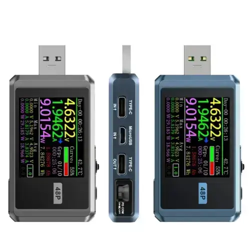تستر شارژ سریع USB فنیرسی FNIRSI FNB48P عصرتولز