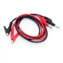 کابل رابط منبع تغذیه پرسی مدل Alligator Clip Test Probe 15A1000V