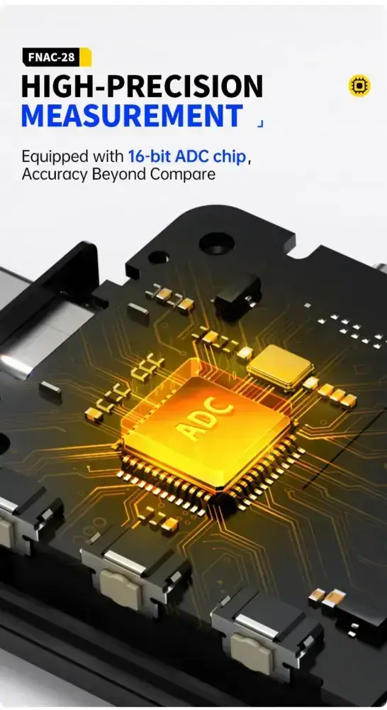 تستر درگاه USB دو کاره فینرسی مدل FNIRSI FNAC-28