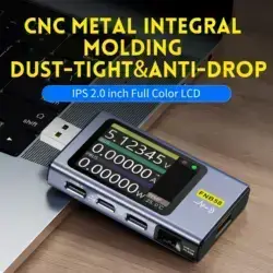 تستر و مانیتور ولتاژ و جریان USB فنیرسی مدل FNIRSI FNB58 عصرتولز
