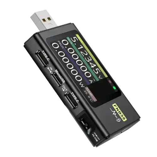 تستر و مانیتور ولتاژ و جریان USB فنیرسی مدل FNIRSI FNB58