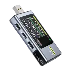 تستر و مانیتور ولتاژ و جریان USB فنیرسی مدل FNIRSI FNB58 عصرتولز