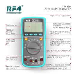 مولتی متر دیجیتال آر اف فور مدل RF4 RF-17N عصرتولز