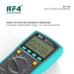 مولتی متر دیجیتال آر اف فور مدل RF4 RF-17N عصرتولز