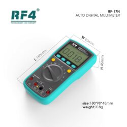 مولتی متر دیجیتال آر اف فور مدل RF4 RF-17N عصرتولز