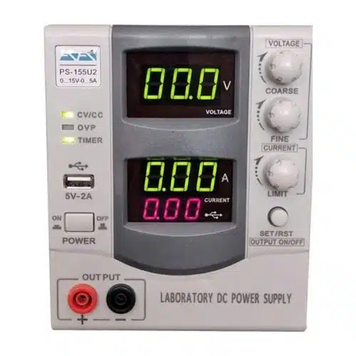 منبع تغذیه 15 ولت 5 آمپر ترانسی آداک ADAK PS-155U2 عصرتولز