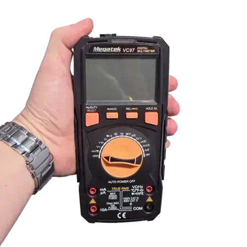 مولتی متر مگاتک مدل MEGATEK VC97