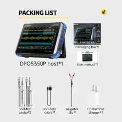 اسیلوسکوپ 4 کاره تبلتی مدل FNIRSI DPOS350P عصرتولز
