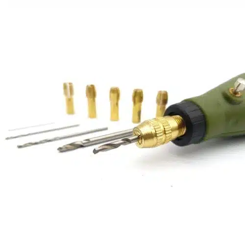 مینی دریل و فرز انگشتی 12 ولت دی‌تک مدل DTEC P500-10