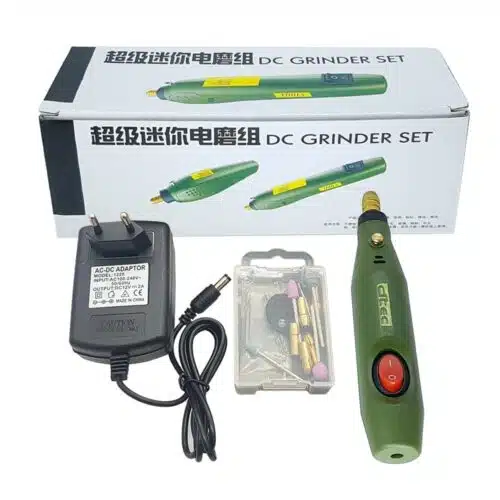 مینی دریل و فرز انگشتی 12 ولت دی‌تک مدل DTEC P500-8