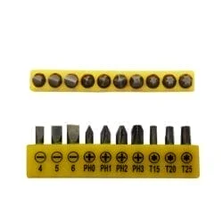 ست نوک پیچ گوشتی مدل Screwdriver Bit 10PCS