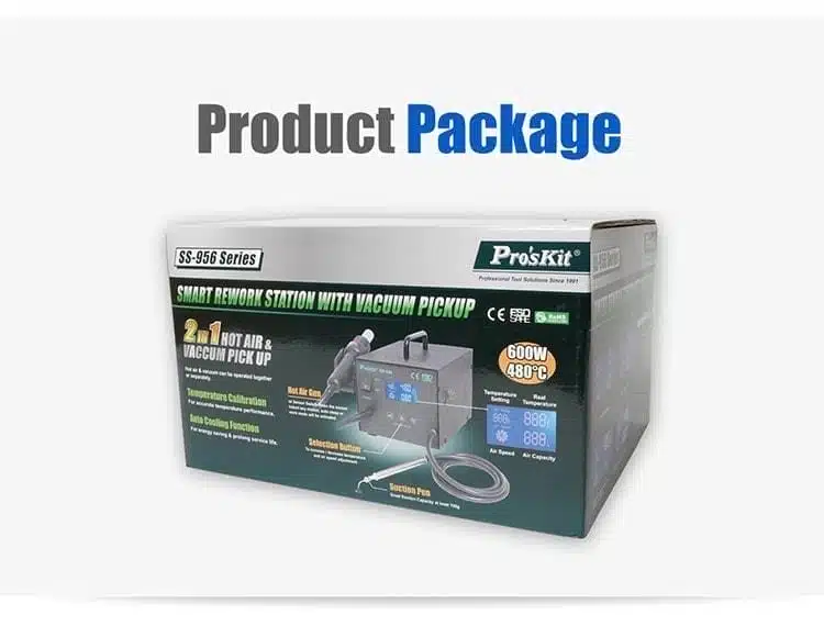 هیتر هوشمند وکیوم‌دار پروسکیت مدل Proskit SS-956B