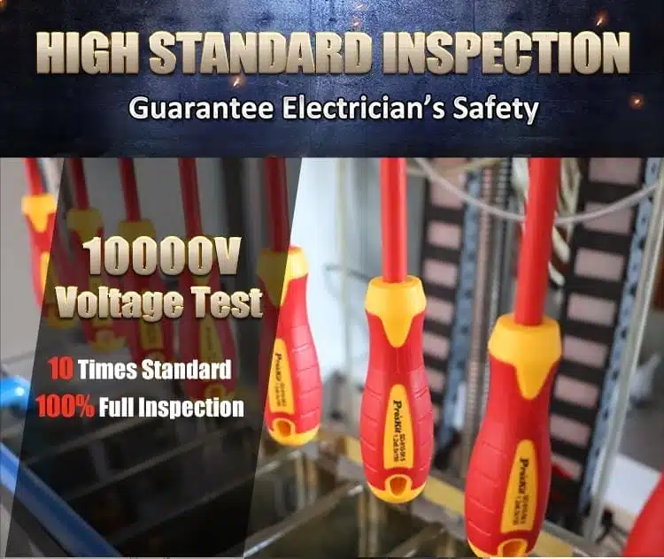 مجموعه 13 عددی پیچ گوشتی فشارقوی پروسکیت مدل Proskit SD-V861