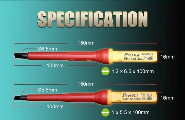 مجموعه 13 عددی پیچ گوشتی فشارقوی پروسکیت مدل Proskit SD-V861