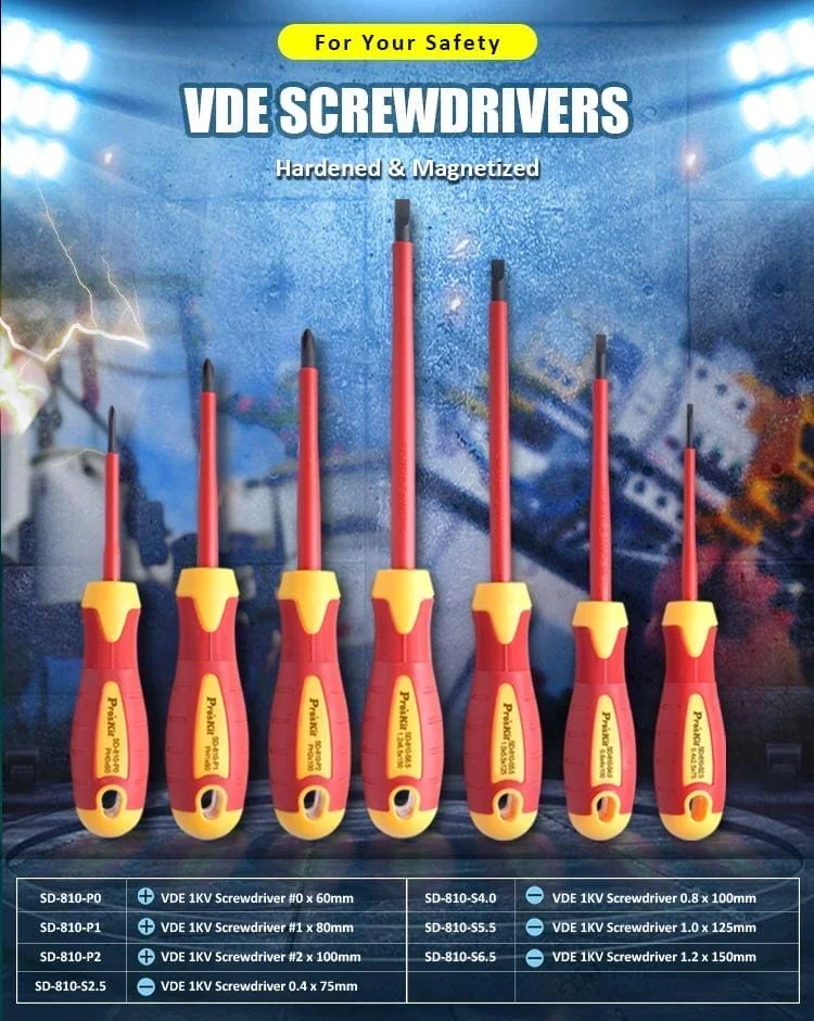 کیف ابزار عایق پروسکیت مدل Proskit PK-2810B 1000V