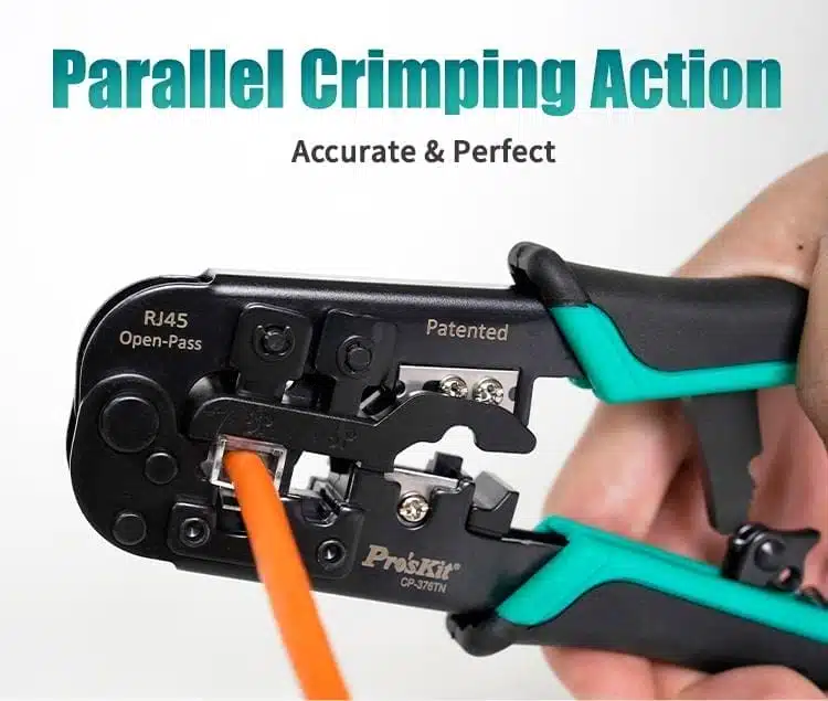 آچار سوکت زن شبکه پروسکیت مدل Proskit CP-376TN