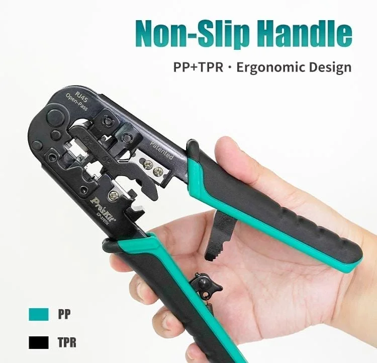 آچار سوکت زن شبکه پروسکیت مدل Proskit CP-376TN