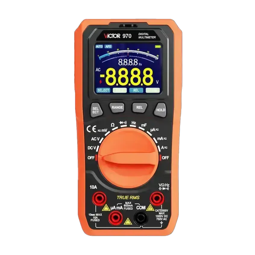 مولتی متر ویکتور مدل Victor VC970 عصرتولز مولتی متر ویکتور مدل Victor VC970 عصرتولز