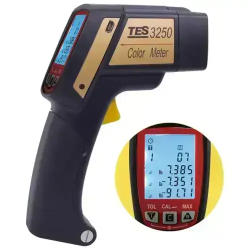 آنالایزر دیجیتال رنگ مدل TES-3250 (LARGER LCD) عصرتولز