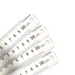 خط کش فلزی 30 سانتی متری مدل TUOSEN 100722
