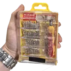 ست پیچ گوشی مدل JACKLY JK-6032D مجموعه 32 عددی