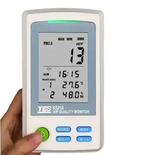 کیفیت سنج هوا تی ای اس مدل TES-5321