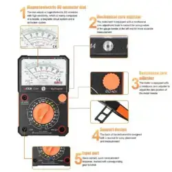 مولتی متر آنالوگ جدید ویکتور مدل Victor 7244 NEW - تصویر 5