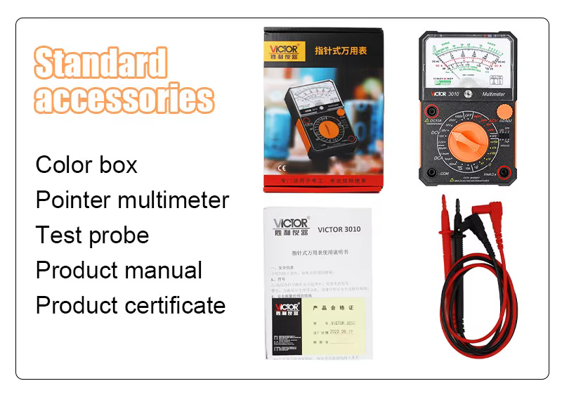 مولتی متر آنالوگ جدید ویکتور مدل Victor 7244 NEW