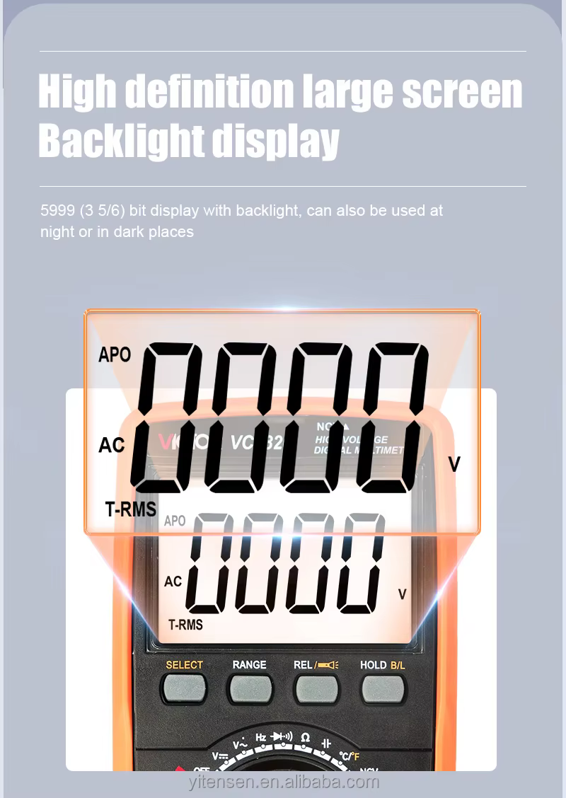 مولتی متر ولتاژ بالا ویکتور مدل Victor 9820 NEW