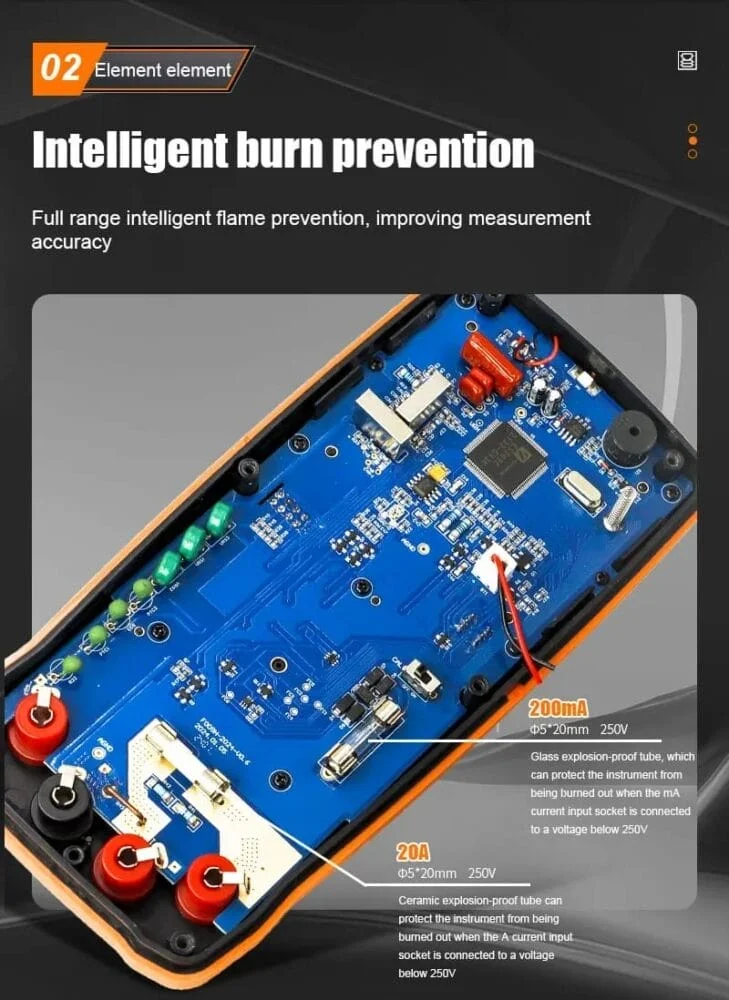 مولتی متر ویکتور مدل Victor VC9807A+ NEW