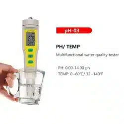 تستر چندکاره کیفیت آب داکسین مدل DX-PH03 عصرتولز