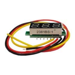 ماژول ولتمتر مدل RED 0.28 0-100V DC