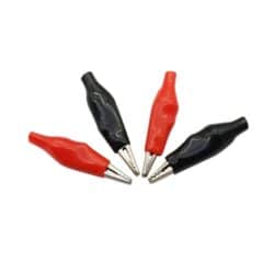 گیره سوسماری متوسط مدل Medium Alligator Clip مجموعه دو عددی