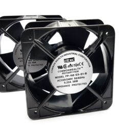 فن بلبرینگی 220 ولت مدل 15055 ابعاد 15x15x5.5