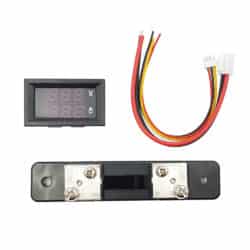 آمپرمتر و ولتمتر مدل RED-BLUE 0-100V 0-50A DC