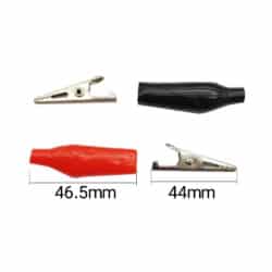 گیره سوسماری بزرگ مدل Large Alligator Clip مجموعه دو عددی