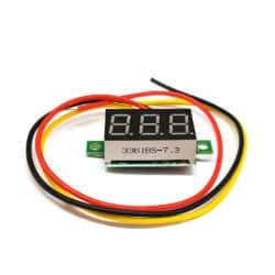 ولتمتر دیجیتالی سه سیمه مدل RED 0.36 0-100V DC