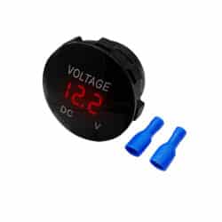 نمایشگر ولتاژ باطری خودرو با نور قرمز مدل module 12V-24V