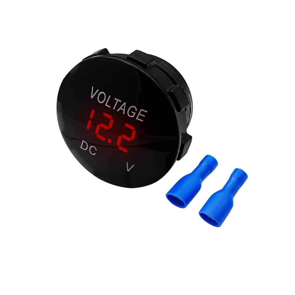 نمایشگر ولتاژ باطری خودرو با نور قرمز مدل module 12V-24V نمایشگر ولتاژ باطری خودرو با نور قرمز مدل module 12V-24V