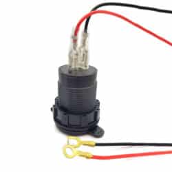 شارژر خودرو رو پنلی با دو خروجی مدل USB 4.2A