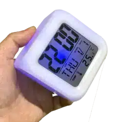 دماسنج و ساعت دیجیتالی مدل CHH508