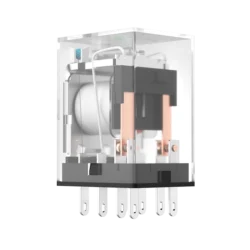 رله فرمان هشت پایه تیغه‌ای مدل KACON KMY2N-12 V DC