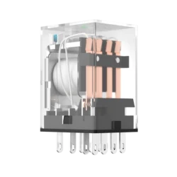 رله فرمان چهارده پایه تیغه‌ای مدل KACON KMY4N-12 V DC