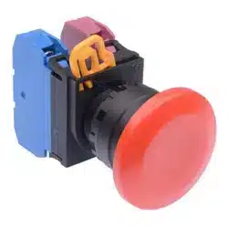 شستی فشاری خودنگهدارنده قارچی قرمز مدل KACON J2-3110MR