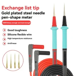 پراب مولتی متر سیلیکونی با نوک سوزنی مدل KSY-301 20A