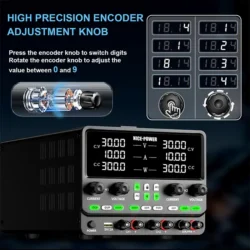 منبع تغذیه دوبل تراکینگ نایس پاور مدل NICE POWER SPPS3010-2KD