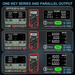 منبع تغذیه دوبل تراکینگ نایس پاور مدل NICE POWER SPPS3010-2KD