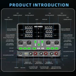منبع تغذیه دوبل تراکینگ نایس پاور مدل NICE POWER SPPS3010-2KD